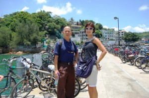 Arriving at Lamma island