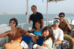 On the ferry to Desaru