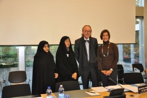 At the women's meeting with the Sec Gen and Iranian delegates