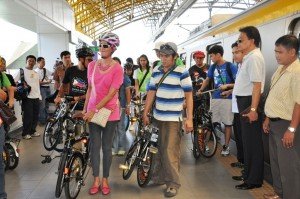 At the Legarda LRT station