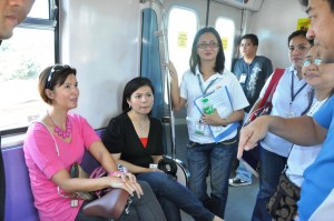 relaxing during the ride to Legarda